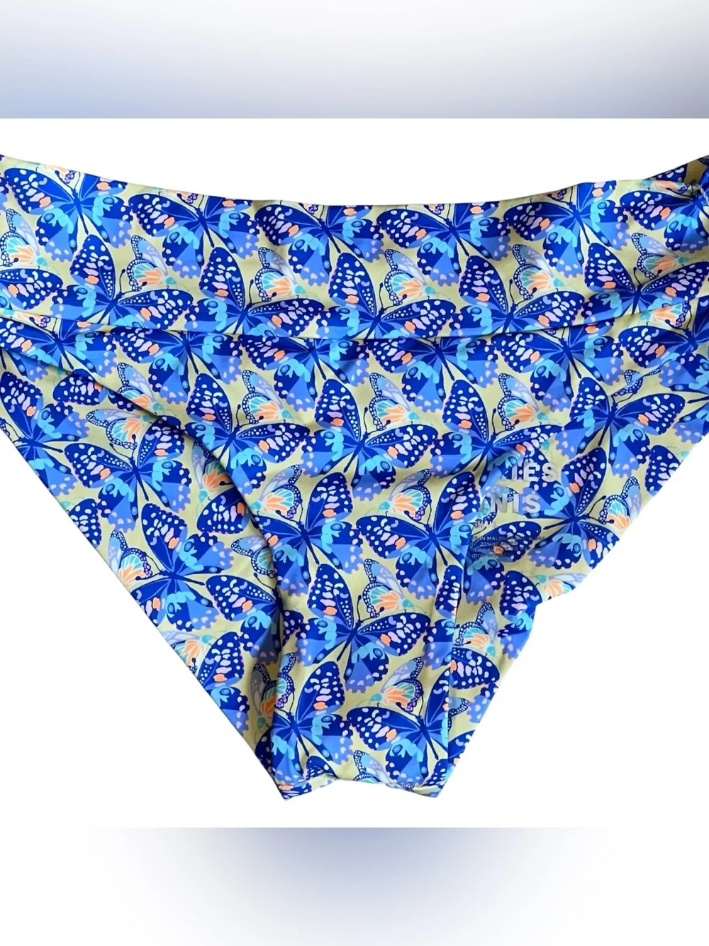 Frankie’s Bikinis Women’s Sz XS NWT Monarch Butterfly Cheeky Bikini Bottom Gavin